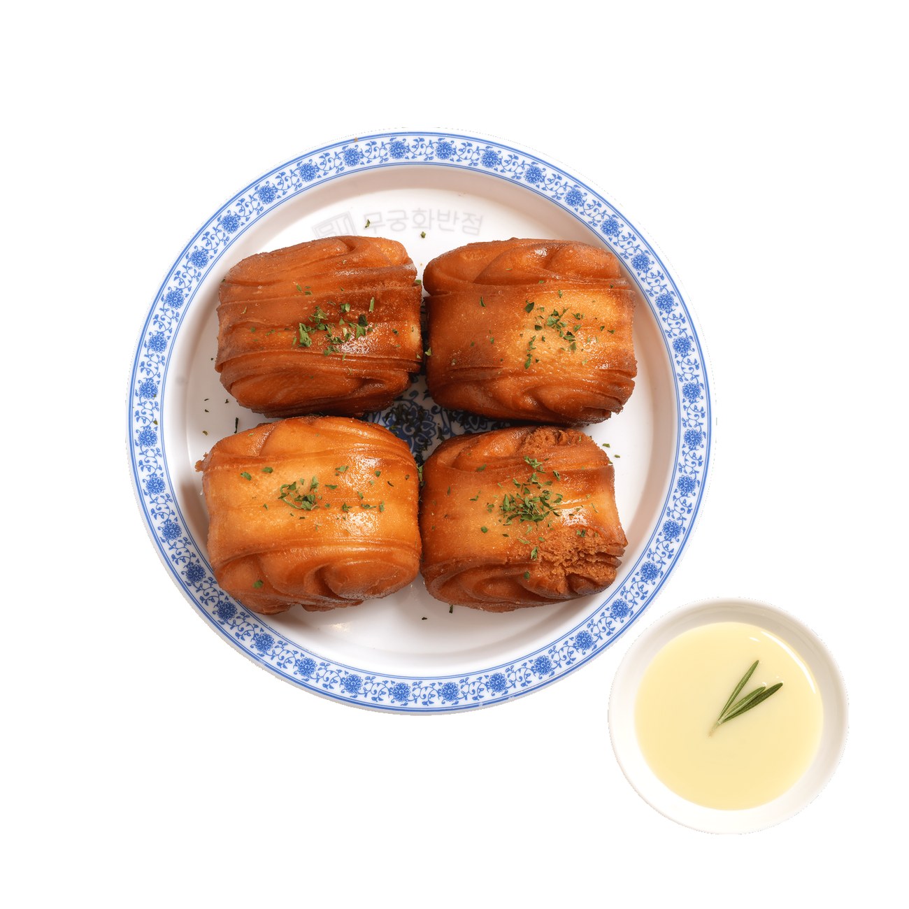 연유튀김꽃빵 (4개)